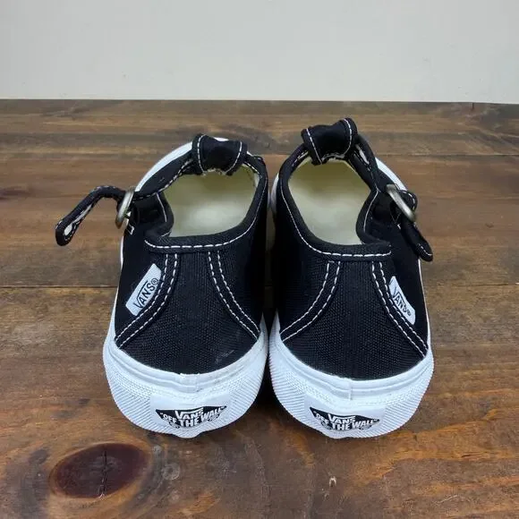Vans Mary Jane Style 93 Shoes Sneakers Black Canvas Women's 8 Men's 6.5 Grunge - Picture 3 of 9